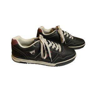 ARRIGO BELLO Shoes‎ Mens Fashion Sneakers Casual Shoes Black Red Sz 10
